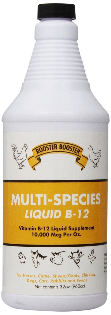 Rooster Booster B-12 Vedelik, 32-kordne