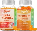 Vitamiin B1 kummikud ja vitamiin K2 MK7 kummikud