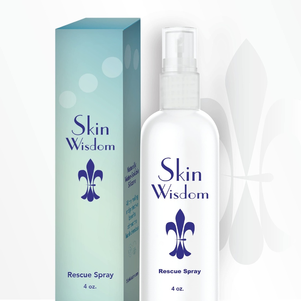 Päästepihusti soodustab tervislikku nahka hüaluroonhappe, orgaanilise Aloe Vera ja patenteeritud valem ekseemi, Rosacea, kiirgusdermatiidi, päikesepõletuse, lööbe, armide vähendamise 4 fl oz