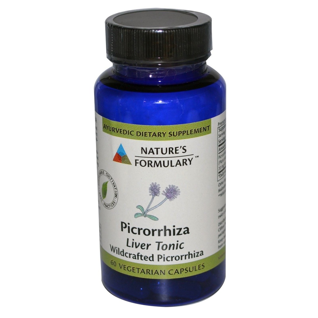 Looduse Formulary Picrorrhiza Vegetarian Capsules, 60 Count