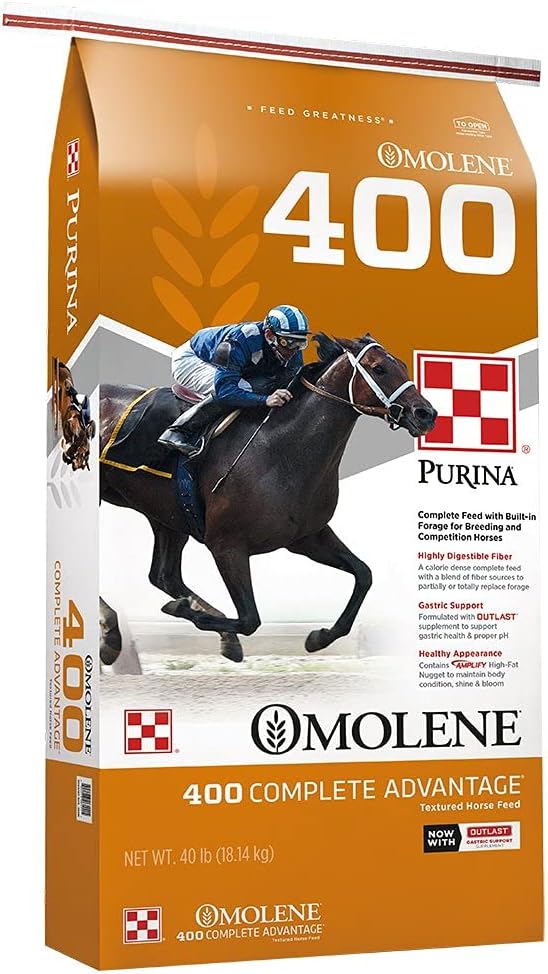 Purina Animal Nutrition Omolene 400 Täielik eelis 40lb