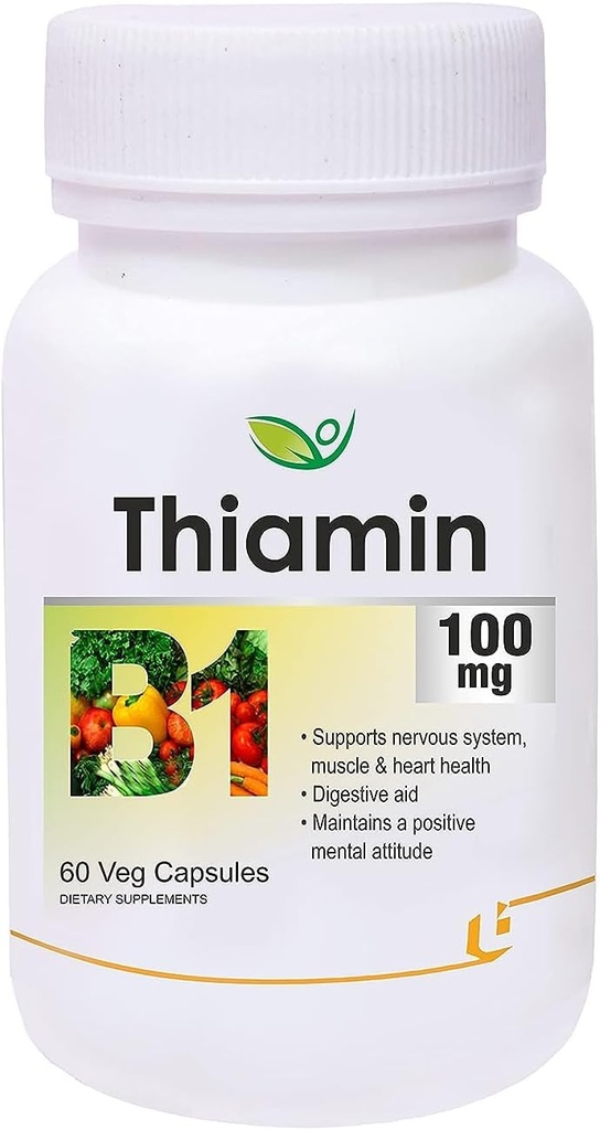 Üldine Pub Tiamiin (vitamiin B1) - 60 Veg kapslit