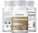 L-trüptofaan 250mg, 90 Veg kapslid - täiendus rahulikku und ja lõõgastust
