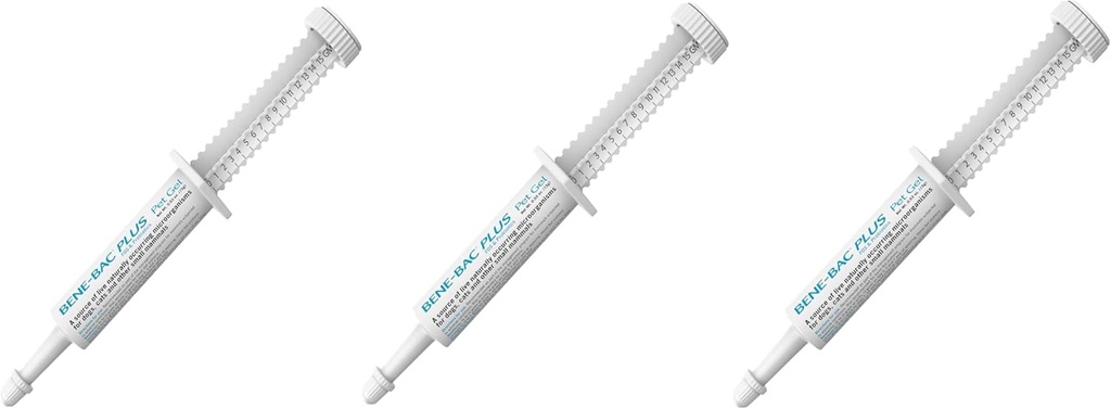 3 Pack probiotique Pet Gel 15g Chaque X 3 Seringus