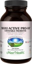 Maxi Health Active Pro-10 Kids Probiootilised närimistables - 15 tüved seedetrakti ja immuunsüsteemi tervisele - 10 miljardit probiootikumi segu - piimavaba, Kosher - toetab soolestiku tervist, taimetoitlane - 60 ct (riiuli stabiilne)