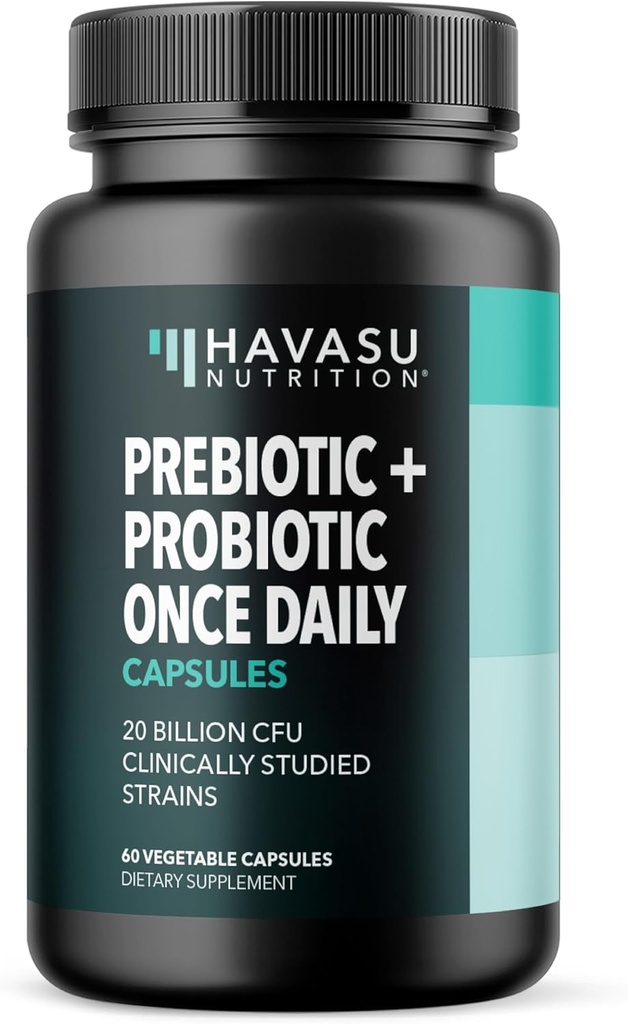 HAVASU TOITLUS Prebiootikumid ja probiootikumid naistele ja meestele - 20 miljardit CFU - 2 kuu pakkumine