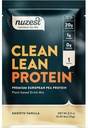 Nuzest - hernevalgu pulber - puhas Lean Protein, Premium Vegan Taimepõhine Valk Pulber, Piimavaba, Gluteenivaba, GMO-vaba, looduslikult magustatud valgu raputamine, sile Vanilla, 1 Serving, 0,9 oz