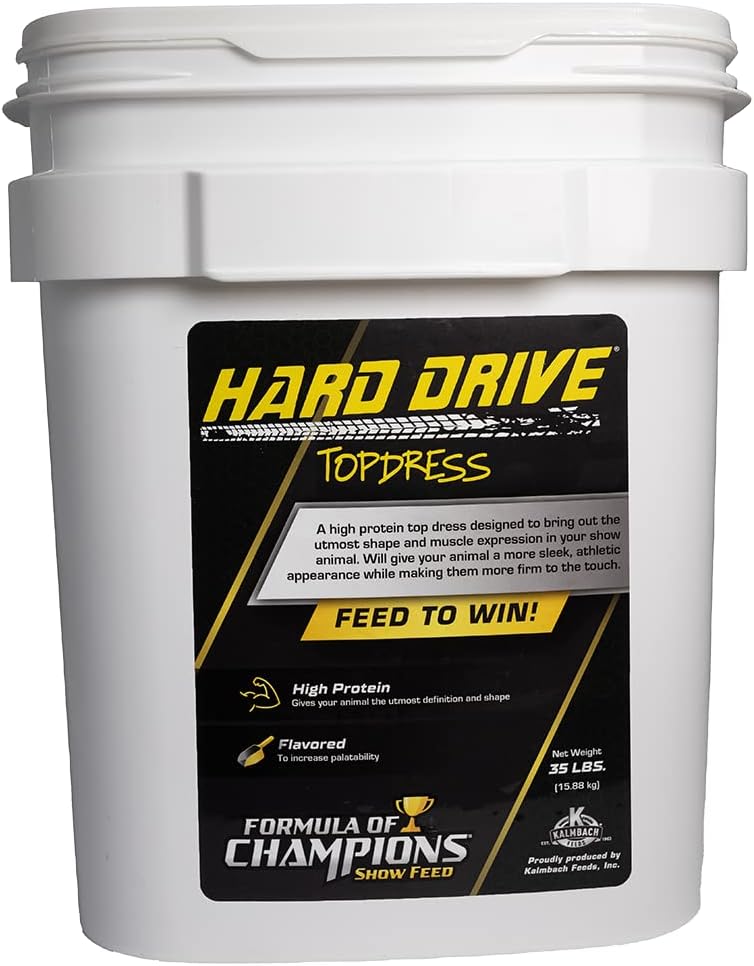 Kõvaketas Topdress Pelleted Täiendus veistele, lammastele, kitsedele ja sigadele, 35 lb Bucket