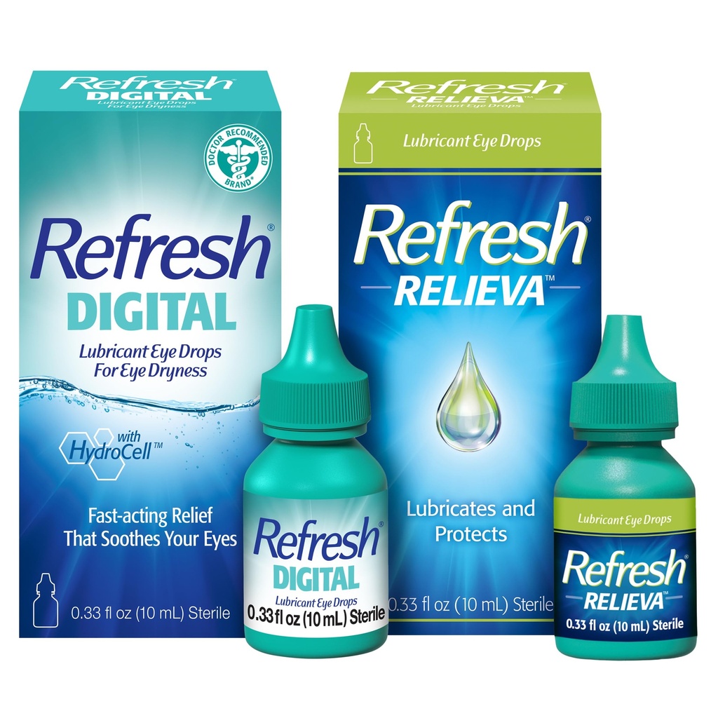 Relieva määrdeaine silmatilgad (0,33 Fl Oz) Digitaalsed määrdeaine silmatilgad (0,33 Fl Oz)