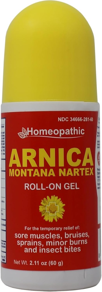 Nartex Arnica Montana ROLL-ON 2. 11 Oz