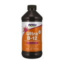 NOW Toidulisandid, Ultra B-12, vedelik, 800 mcg foolhape, rakuenergia tootmine *, 16-kordne
