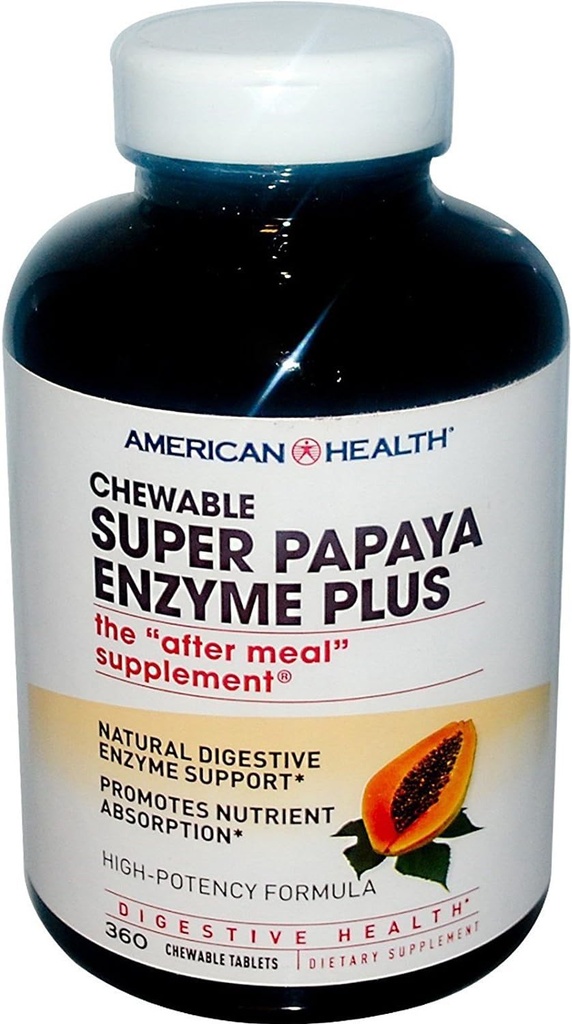 American Health Papaya Enzyme Plus Spr.