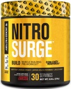 Jacked Factory Nitrosurge Ehita enne treeningut kreatiiniga lihaste ehitamiseks - Con Cret Powder & elevATP Intense Energy, Powerful Pumps, Endless Endurance 30 Servings, Cherry Limeade