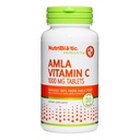 NutriBiotic Amla Vitamiin C, 30 Tabs | Rikkalik mitte-GMO, looduslik C-vitamiin antioksüdantide ja kollageeni tugi | 100% India karusmarjast | Vegan & Gluteenivaba