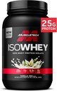 MuscleTech ISO Vadak Isolaadi Valgu Pulber, Vanilla - Post Treening Gym täiendus Lean Lihaskasvu, Body Building Kaalulangetaja & Recovery - 25g Valk, BCAA, EAA & 0 Lisatud suhkur - 2lbs