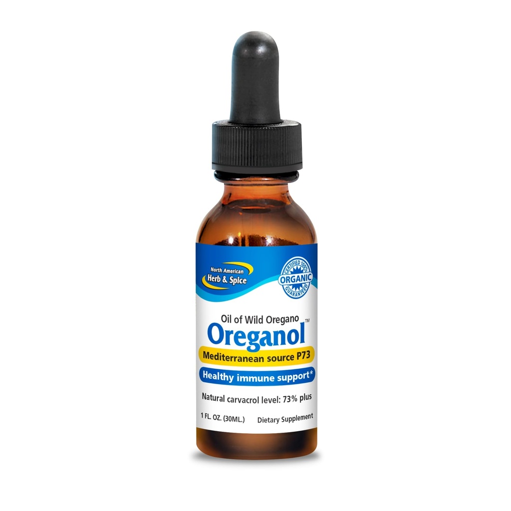 PÕHJA-AMEERIKA HERB & SPICE Oreganol - 1 fl oz, pakend 3 - töötlemata, looduslik, orgaaniline Oreganoõli - Vahemere allikas P73 - mitte-GMO - 1296 Kokku Servings