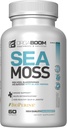 Sea Sammalkapslid Iiri mere sammallisandiga orgaanilise Burdock Juur, Põiewrack & Black Pepper | Boost Energy, Detox & Immune Support | Non-GMO, Vegan | Made in USA - 60 Count