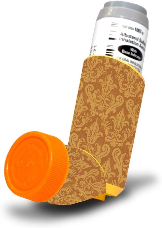 MightySkins nahk proventil HFA astma inhalaatorile - kuldsed mullid | Kaitsev, vastupidav ja ainulaadne Vinüül Decal wrap Cover | Lihtne rakendada, eemaldada ja muuta stiile | valmistatud USA-s