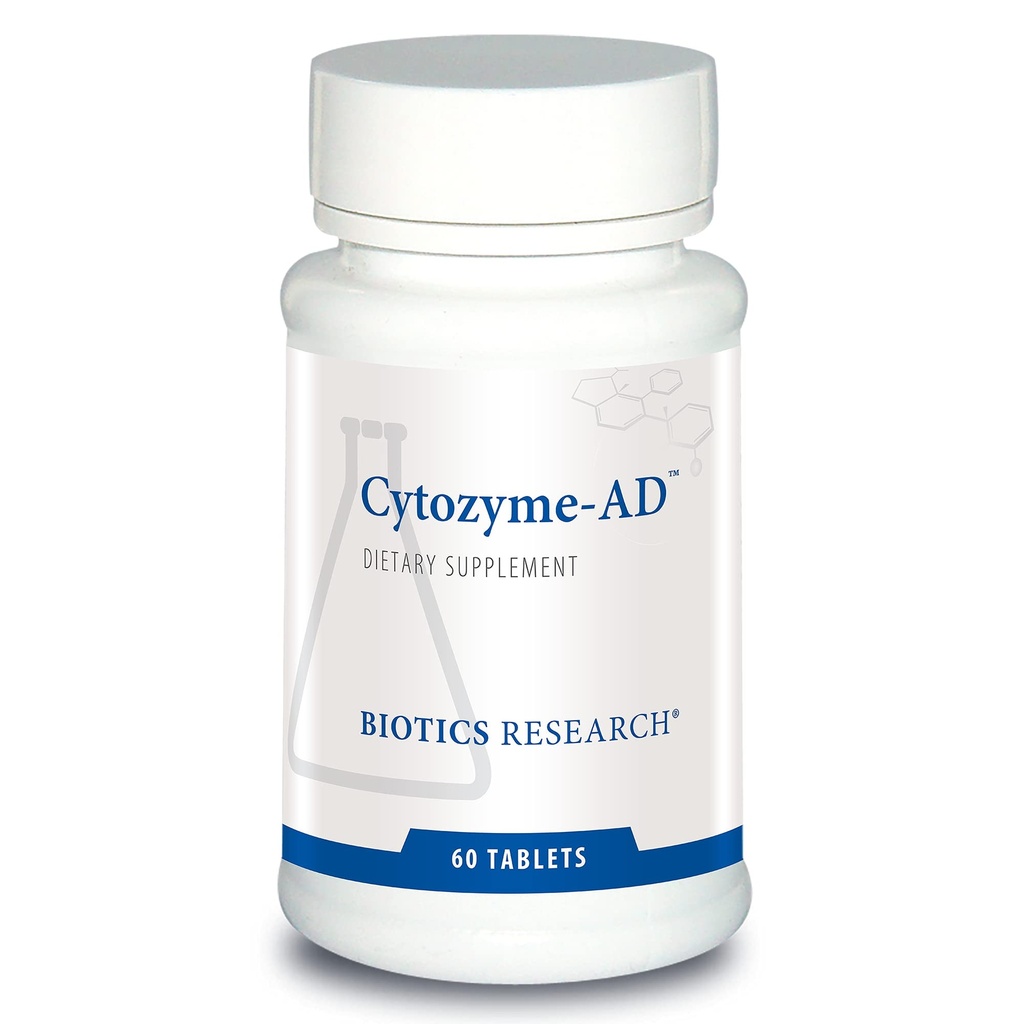 Biotics Research Cytozyme AD toetab tervislikku energia taset, soodustab Calm 60 tabletti