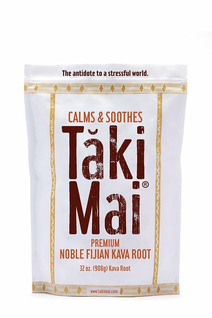 Taki Mai Noble Kava Root Powder 32oz – autentne traditsiooniline Grind, loomulik õhtune lõõgastus, rahulikud ööd ja rahulikud rituaalid, 100% puhas üllas kava
