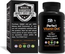 HFL Täiuslik Vitamiin D & K Dr Sam Robbins | Vitamiin D3 & K2 (MenaQ7® MK-7) | 3 kuu pakkumine | 2X imenduv | Vegan, taimepõhine, mikrokapseldatud.