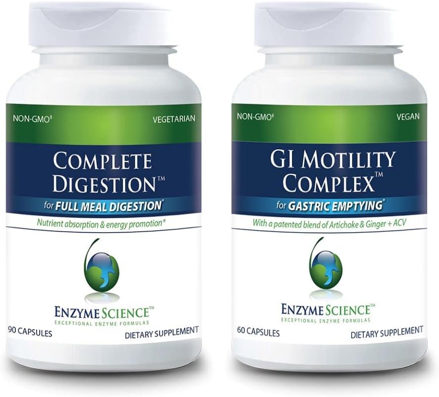 Ensüümiteadus Täiustatud seedimine Täielik seedimine 90 ja GI Motility Complex 60