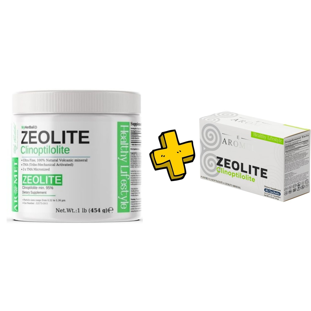 Zeoliit Pulber | 1 nael - 454 g | Zeoliit Sachets 45sch