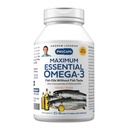 ANDREW LESSMAN Maximum Essential Omega-3 Orange - 60 Softgels - Ultra-Pure, High Potency Omega-3 Oils. Kõrge DHA, ei mingit kõhuhäda, ei mingeid saasteaineid, ei elavhõbedat. Väikesed kergesti neelatavad pehmed sohvad