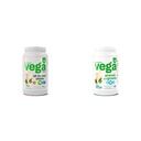 Vega Orgaaniline All-in-One Vegan Valgu Pulber Ja Valk Ja Rohelised Valgu Pulber, Vanilla - 20g Taimne Valk Plus Köögiviljad