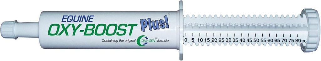 Oxy-Gen Oxy-Boost probiootiline elektrolüüt Paste hobustele | Sisaldab E-vitamiini, oomega 3, oomega 6 ja oktakosanooli täiustatud jõudluse jaoks | 80 cc Paste (4 annust) | Valmistatud USA-s