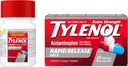 Tylenol Extra Tugevus Atsetaminofeen Kiire vabastamisgeelid, valu leevendaja ja palaviku vähendaja, 24 ct