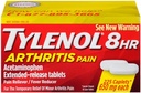 Tylenol 8-tunnine artriit Valu Reliever Palavik Vähendaja laiendatud vabastav kapsel, 225 Count