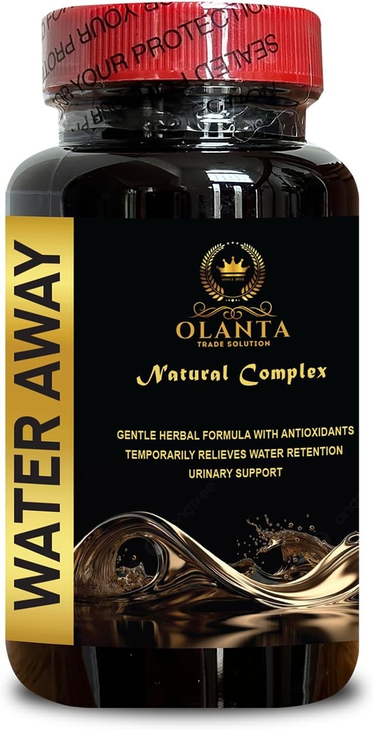 Vesi ära - veepillid naistele, immuunsuse tugi, neeruhooldus, looduslik vesi eemal pillid, taimsed diureetikumid vee säilitamiseks, piimaohakas, Jõhvikas - 1 pudel