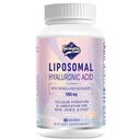 Liposomaalsed hüaluroonhappe lisandid 1000 mg kõrge biosaadavusega dieethüaluroonhappe kapslid koos Tremella polüsahhariididega, topelttugevus nahahüdraat, ühine määrimine,1Pack