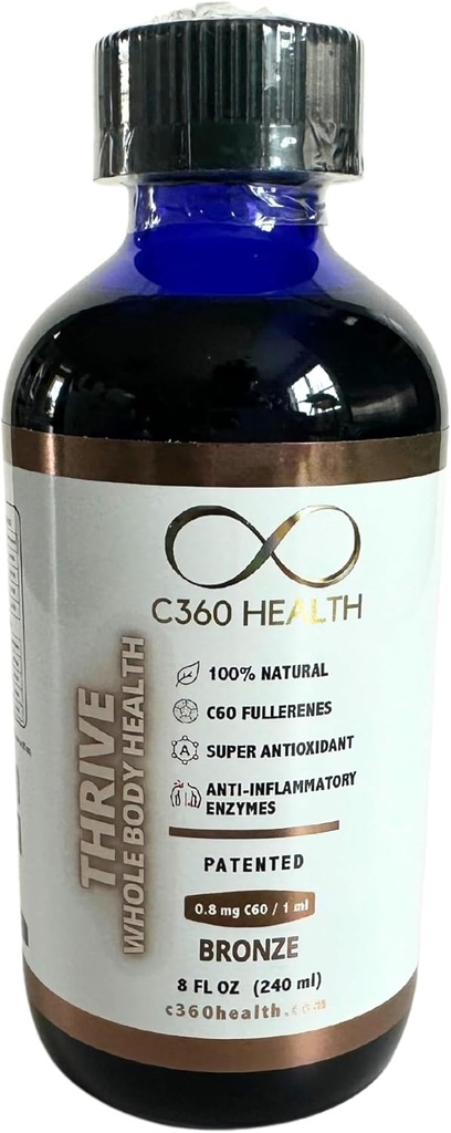 Terve keha tervis (1) 8 oz, süsinik 60, C60, C 60 küllastustase vähemalt 0,08 mg/ml