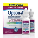 Opcon-A Allergia silmatilgad, antihistamiin ja punetus leevendab sügelust, punaseid silmi, soojenduse ärritust õietolmust, Ragweedist, rohust, loomade juustest ja kõõlusest kliiniliselt tõestatud valem, 0,5 Fl Oz (pakk 2)