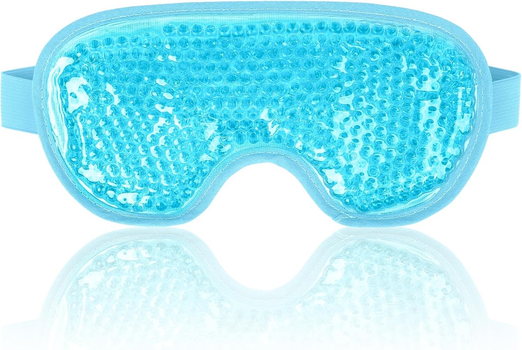 NEWGO Cooling Eye Mask for Puffy Eye, Cold Eye Mask Eye Ice Pack for After Eyes Surgery, Tension Stress Relief, Sügelevad Silmad, Peavalud, Tumedad Ringid - Sinine