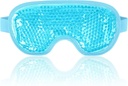 NEWGO Cooling Eye Mask for Puffy Eye, Cold Eye Mask Eye Ice Pack for After Eyes Surgery, Tension Stress Relief, Sügelevad Silmad, Peavalud, Tumedad Ringid - Sinine