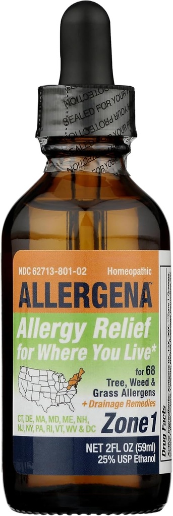 PROGENA - Allergena tsoon 1 - Allergiatabletid (2 FL Ounce)