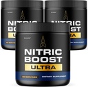 LIVORKA (3 Pack) Nitric Boost - Nitric Boost Ultra Purple Powder meestele, NitricBoostUltra Powder, Boost Energy and Support Active Lifestyles, 180 Servings 3 kuud