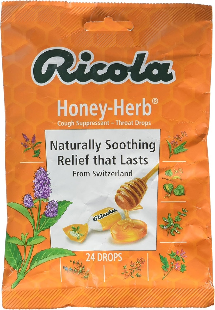 Ricola Natural Honey Herb 24 tilka