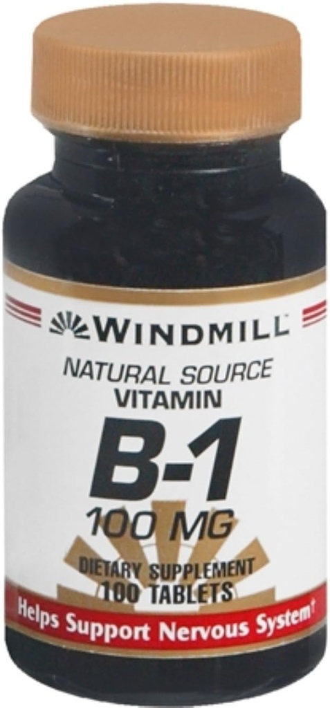 Vitamiin B- 100 mg tabletid 100 tabletti ( 2 pakendis)