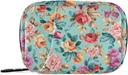 Pink Orange Violet lilled Pill Box 7 Day Pill Case kott Reisi pillid Korraldaja kott Zipper Portable Weekly Case Kompaktne suurus Vitamiinilisandi hoidja
