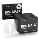 BRO MASK Under Eye Patches for Men Skin Care | Cooling Eye Masks for Dark Circles and Puffiness, Anti Aging Hydrogel Pads with Bakuchiol, Kofeiin & Niacinamide, Eye Bags Ravi meestele (6 paari)