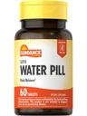 Sundance Water Pill | 60 tabletti | Fluid Balance Supplement | Taimetoitlane, mitte-GMO ja gluteenivaba valem