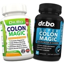 Colon Cleanser Detox Supplement kapslid - 15 päeva Colon Cleanse Pills & Probiootiline Daily Taimne puhastus - Natural Bowel Movement Supplements soolestikus Bloating seedetrakti tugi