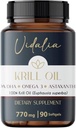 Vidalia pakub Antarktika krillõlist saadud Omega-3 tugevat allikat, kõrget fosfolipiidide, koliini ja ASTAXANTHINi sisaldust, pakkudes paremat biosaadavust. Vabad raskemetallid.