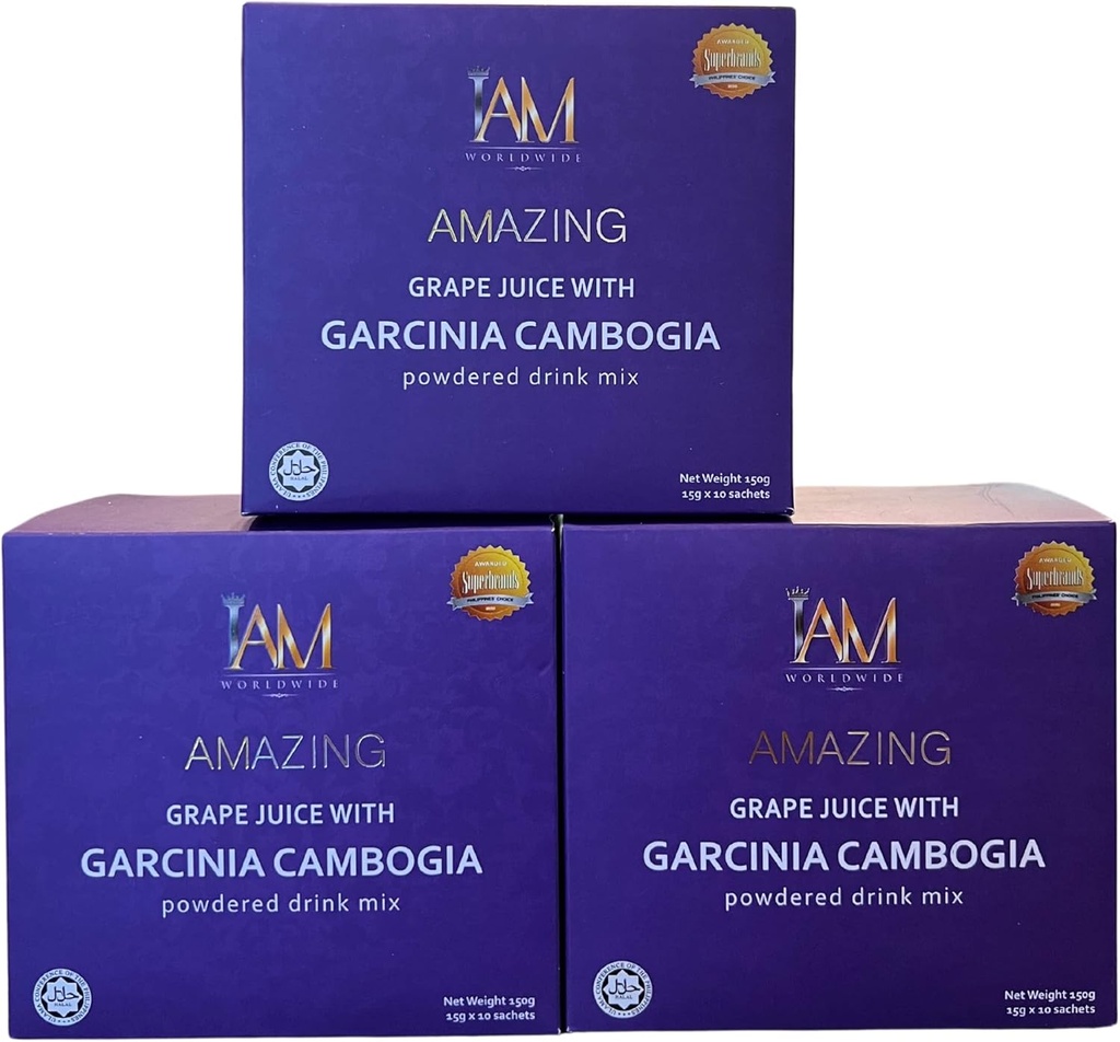 Garcinia Cambogia | Imeline viinamarjamahl Jook | 3 kasti