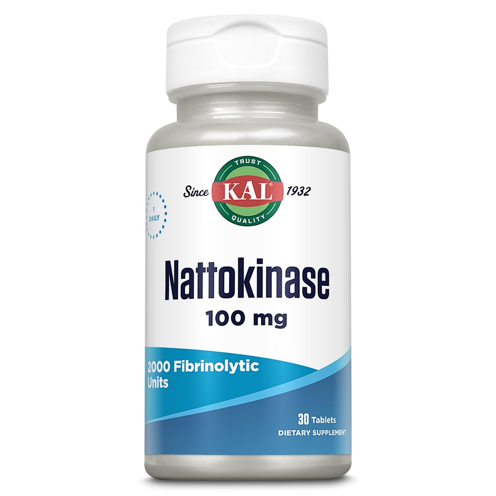 Kal 100 Mg Nattokinaasi tabletid, 30 krahv
