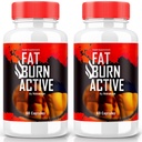 (2 Pack) Fat Burn Active Pills, Fat Burner Active Advance Keto valem - Advanced Weight Loss Support, Kõik Natural Keto Supplement, Fat Burn Keto Vitamiinid, FatBurn Keto Active Reviews (120 kapslit)